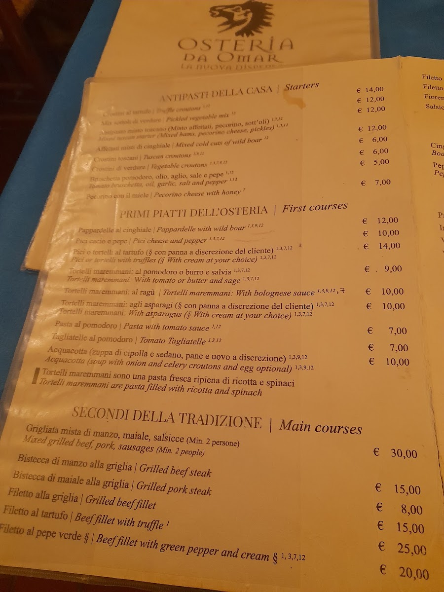 Menu Osteria La Nuova Dispensa-4
