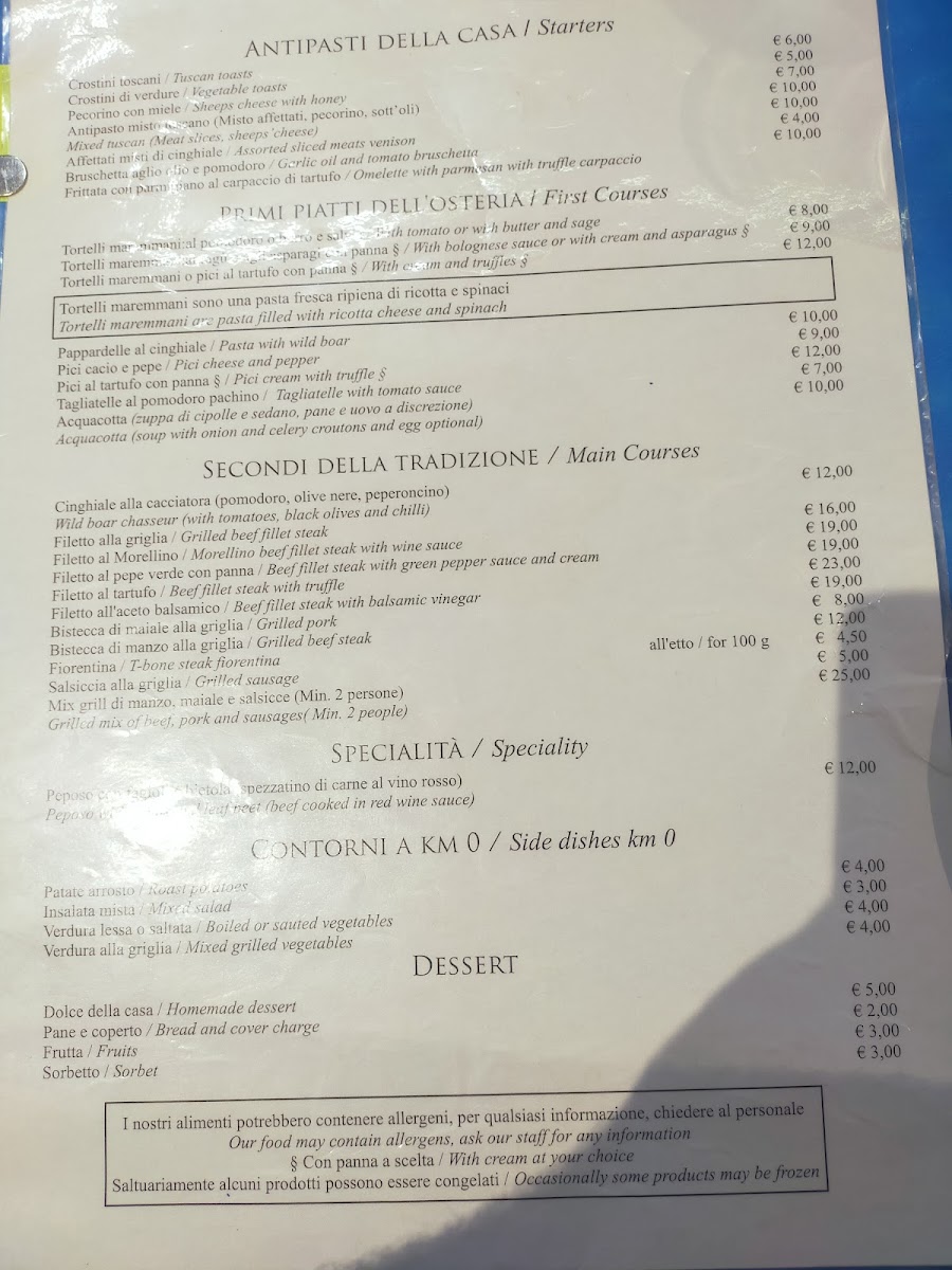 Menu Osteria La Nuova Dispensa-5